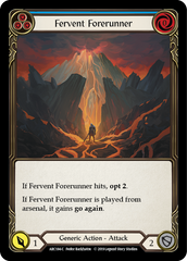 Fervent Forerunner (Blue) [ARC184-C] 1st Edition Rainbow Foil - Devastation Store | Devastation Store