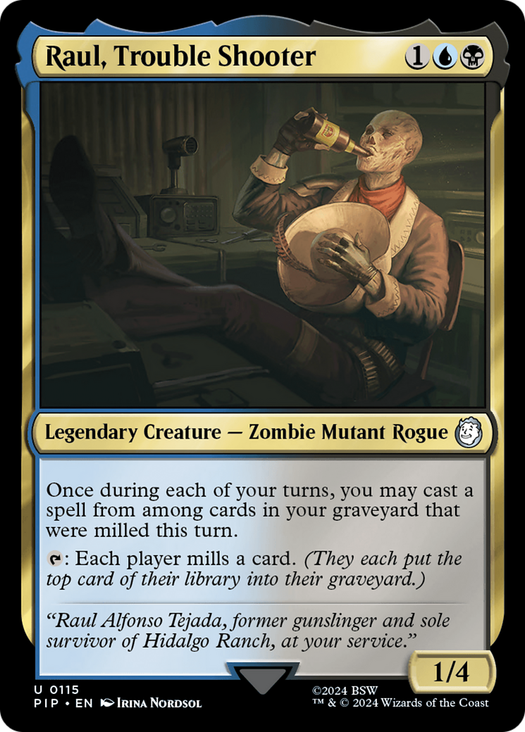 Raul, Trouble Shooter [Fallout] | Devastation Store
