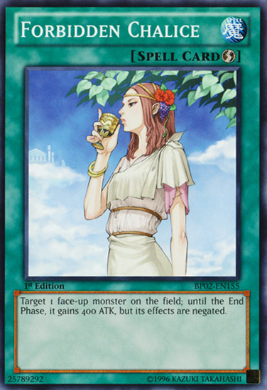Forbidden Chalice [BP02-EN155] Mosaic Rare | Devastation Store