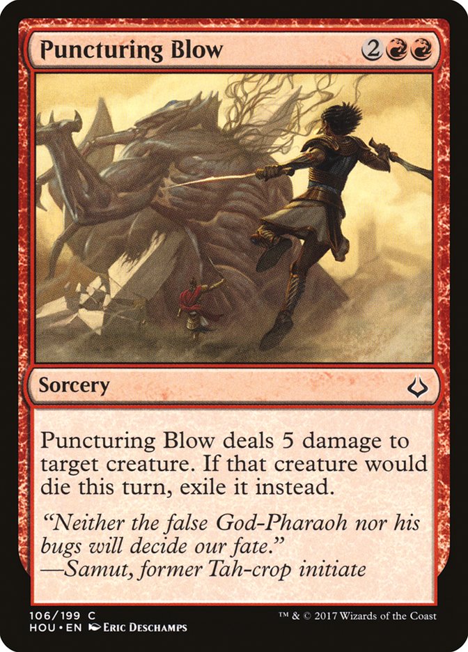 Puncturing Blow [Hour of Devastation] | Devastation Store