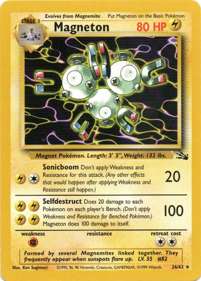 Magneton (26/62) [Fossil Unlimited] | Devastation Store