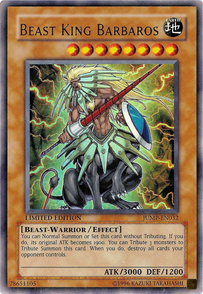 Beast King Barbaros [JUMP-EN032] Ultra Rare | Devastation Store