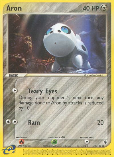 Aron (49/109) [EX: Ruby & Sapphire] | Devastation Store