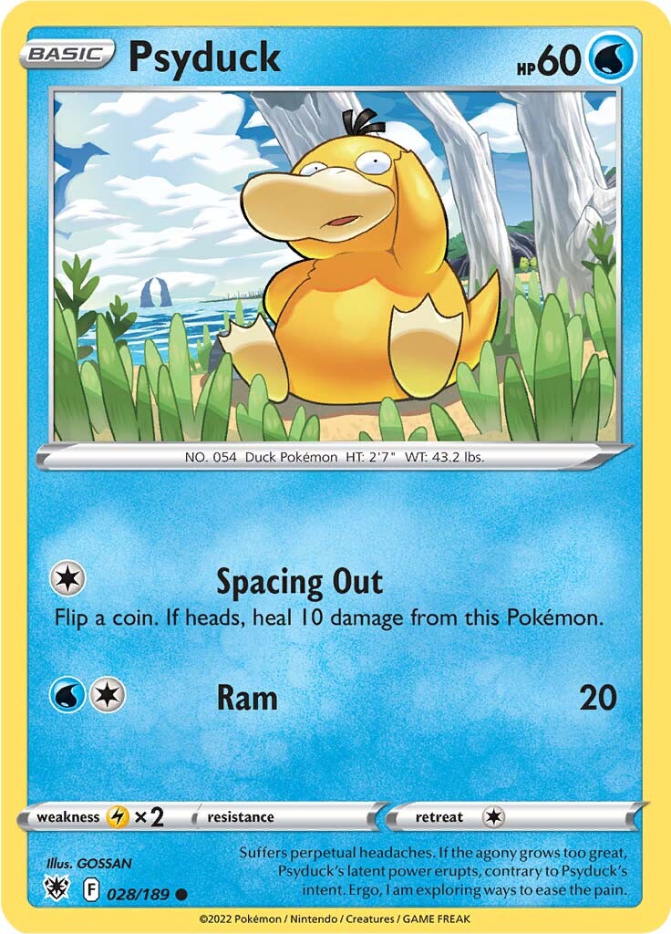 Psyduck (028/189) [Sword & Shield: Astral Radiance] | Devastation Store