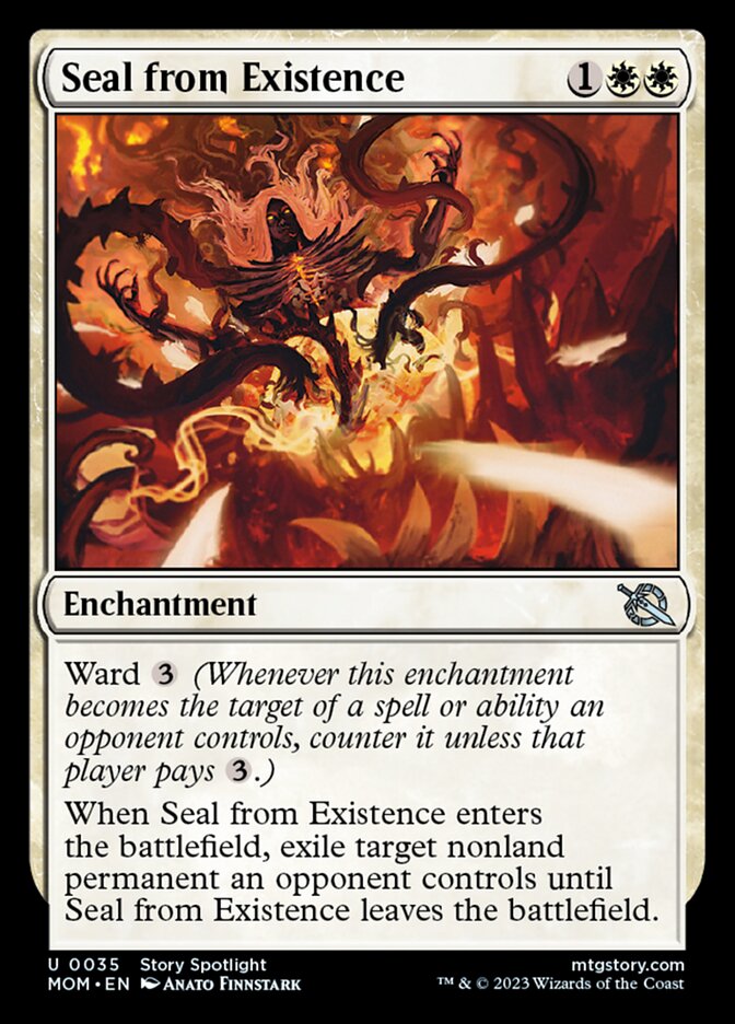 Seal from Existence [March of the Machine] | Devastation Store