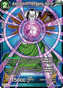 Android 14, Inorganic Horror (BT17-053) [Ultimate Squad] | Devastation Store