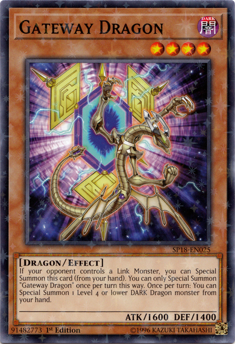 Gateway Dragon [SP18-EN025] Starfoil Rare | Devastation Store