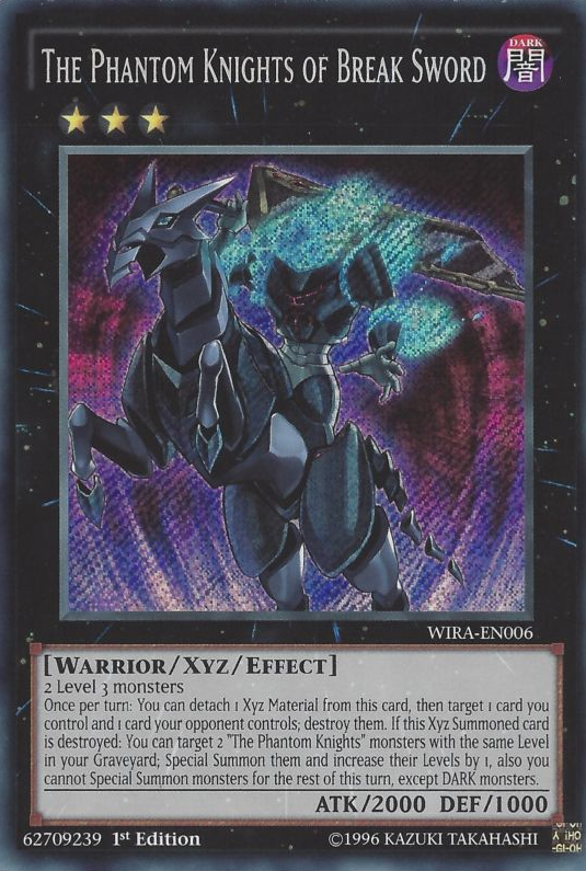 The Phantom Knights of Break Sword [WIRA-EN006] Secret Rare | Devastation Store