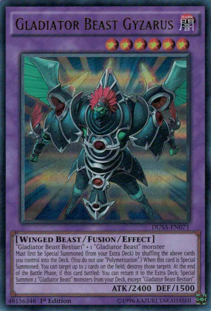 Gladiator Beast Gyzarus [DUSA-EN071] Ultra Rare | Devastation Store