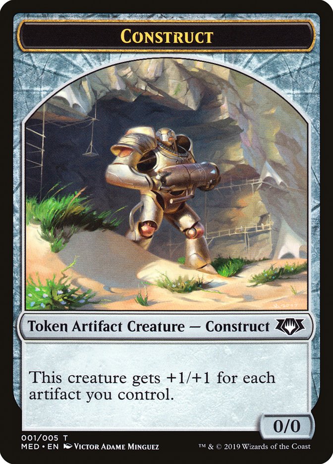 Construct (001/005) [Mythic Edition Tokens] | Devastation Store