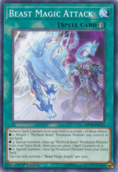 Beast Magic Attack [MP19-EN121] Common | Devastation Store