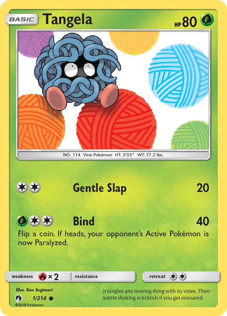 Tangela (1/214) [Sun & Moon: Lost Thunder] | Devastation Store
