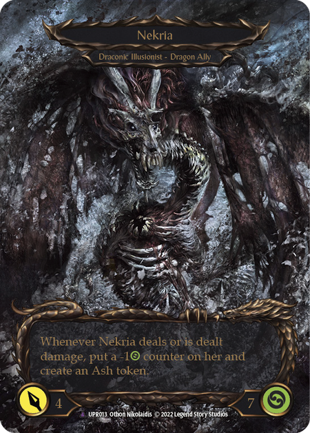 Invoke Nekria // Nekria (Marvel) [UPR013] (Uprising)  Cold Foil | Devastation Store