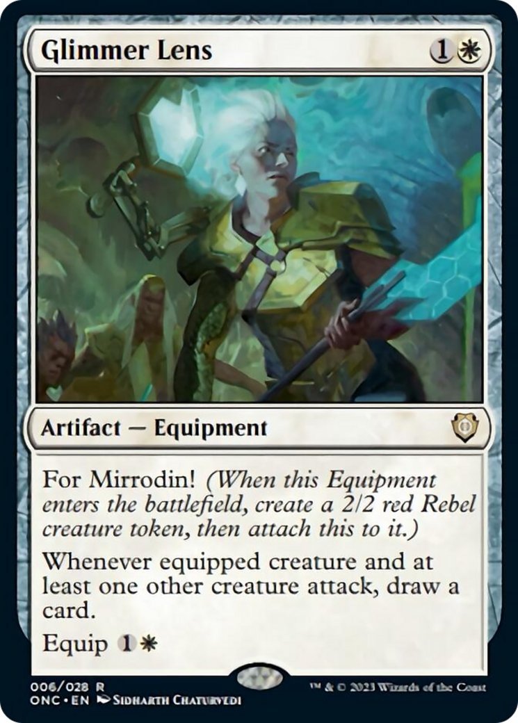 Glimmer Lens [Phyrexia: All Will Be One Commander] | Devastation Store