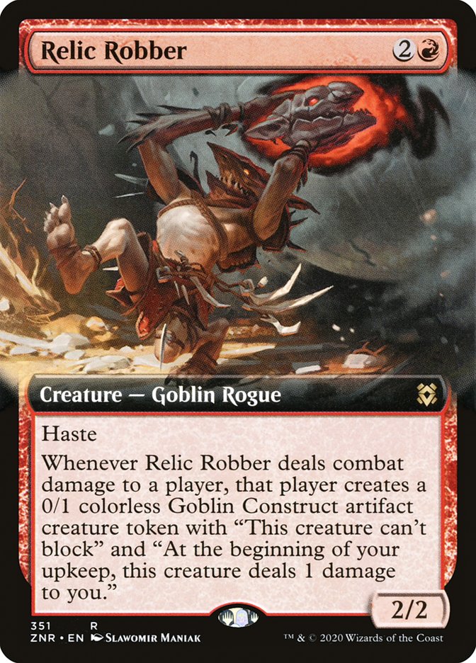 Relic Robber (Extended) [Zendikar Rising] | Devastation Store