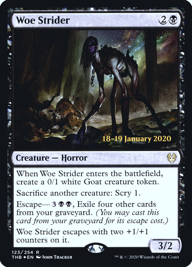 Woe Strider [Theros Beyond Death Prerelease Promos] | Devastation Store