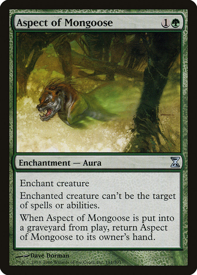 Aspect of Mongoose [Time Spiral] | Devastation Store