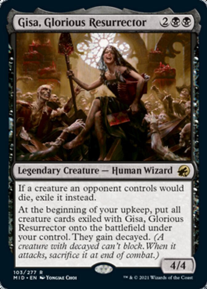Gisa, Glorious Resurrector [Innistrad: Midnight Hunt] | Devastation Store