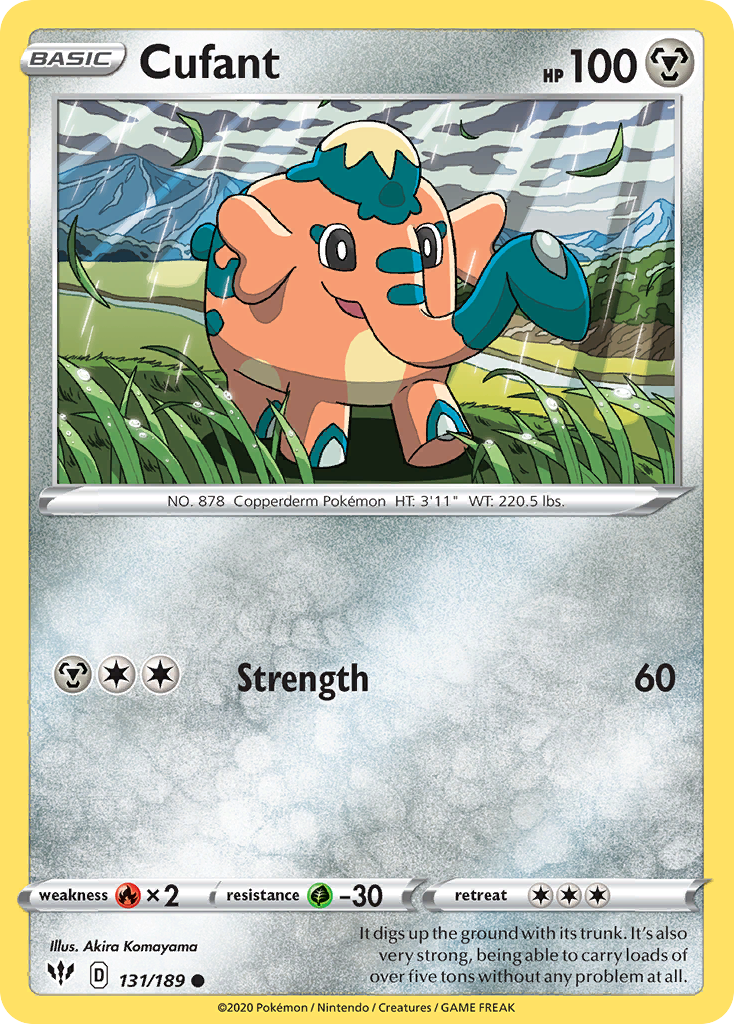 Cufant (131/189) [Sword & Shield: Darkness Ablaze] | Devastation Store