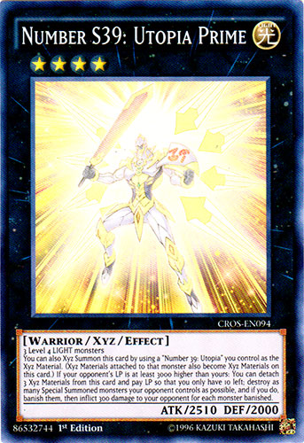 Number S39: Utopia Prime [CROS-EN094] Super Rare | Devastation Store