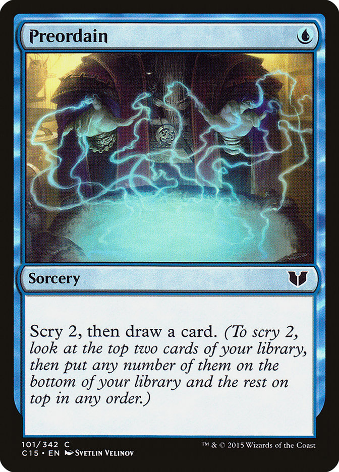 Preordain [Commander 2015] - Devastation Store | Devastation Store