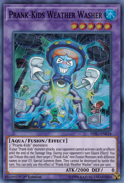 Prank-Kids Weather Washer [HISU-EN018] Super Rare | Devastation Store