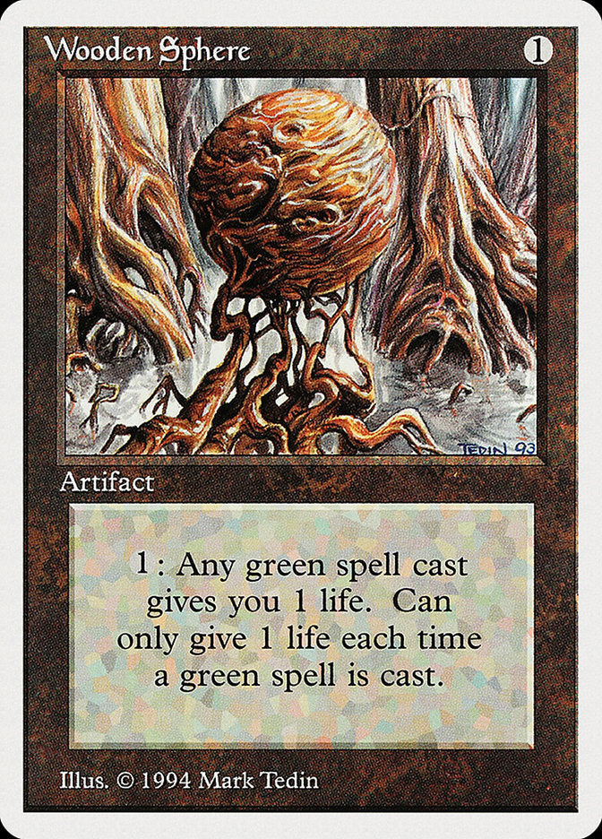 Wooden Sphere [Summer Magic / Edgar] | Devastation Store