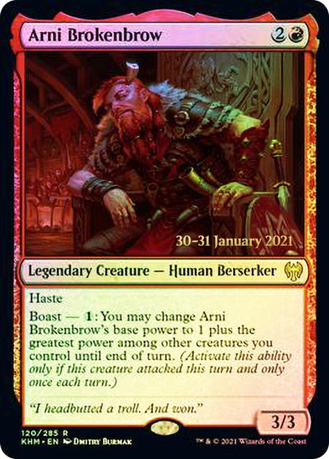 Arni Brokenbrow [Kaldheim Prerelease Promos] | Devastation Store