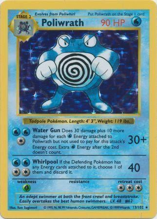 Poliwrath (13/102) [Base Set Shadowless Unlimited] | Devastation Store