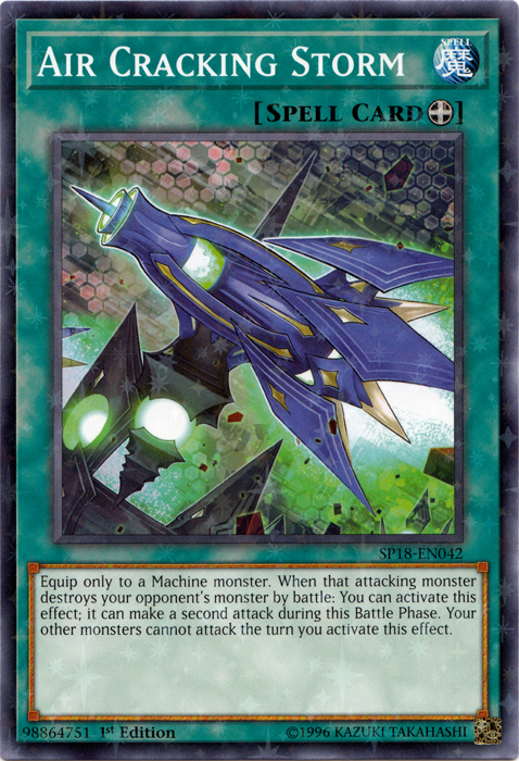 Air Cracking Storm [SP18-EN042] Starfoil Rare | Devastation Store