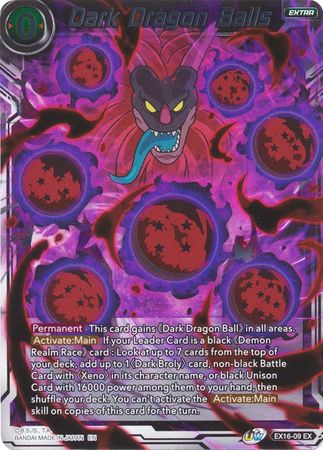 Dark Dragon Balls [EX16-09] | Devastation Store