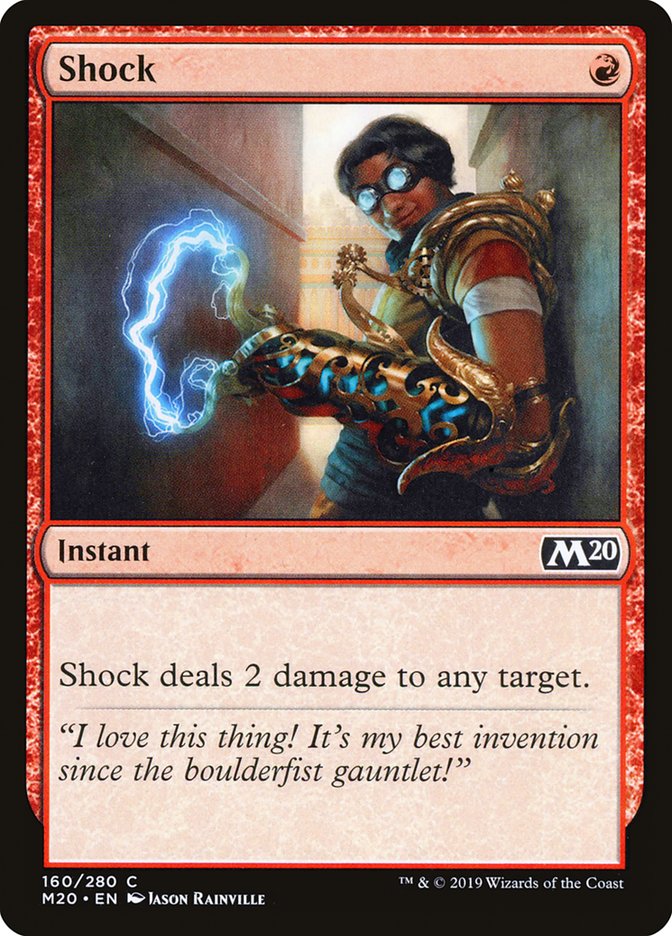 Shock [Core Set 2020] | Devastation Store