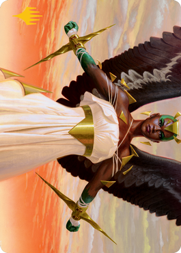 Glorious Enforcer Art Card (Gold-Stamped Signature) [Modern Horizons 2 Art Series] | Devastation Store