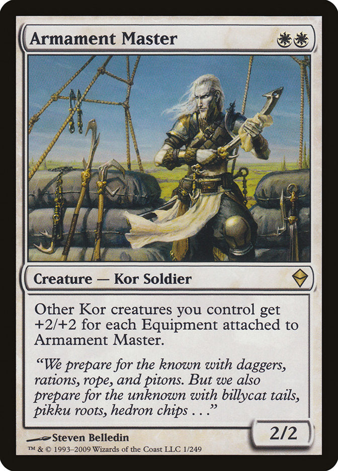 Armament Master [Zendikar] | Devastation Store