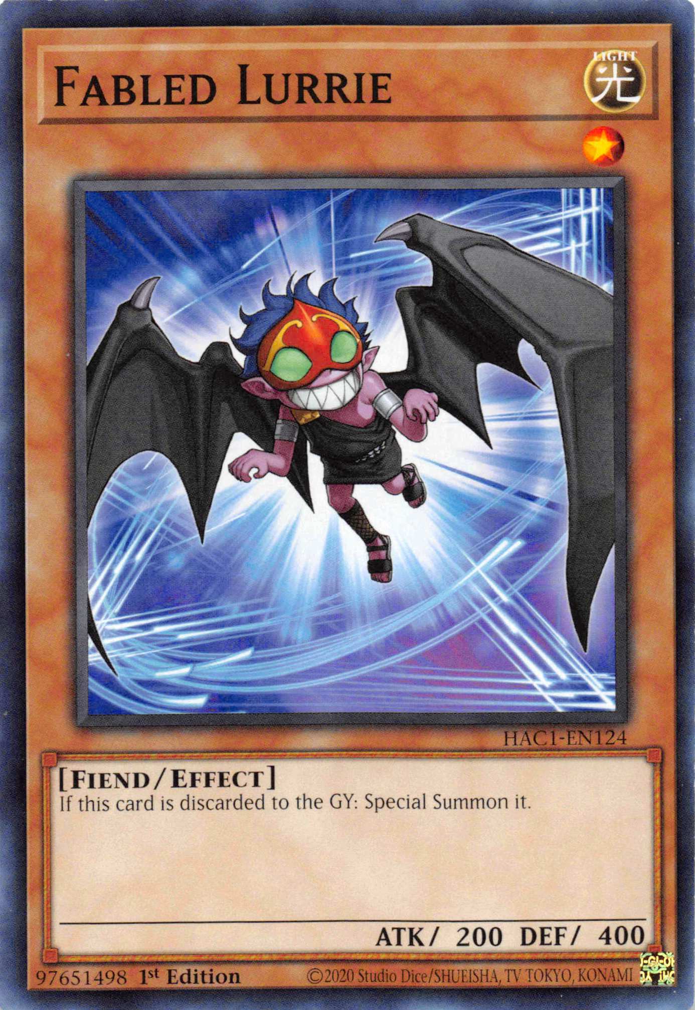 Fabled Lurrie [HAC1-EN124] Common | Devastation Store