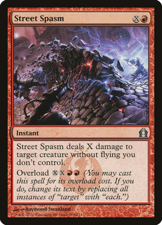 Street Spasm [Return to Ravnica] | Devastation Store