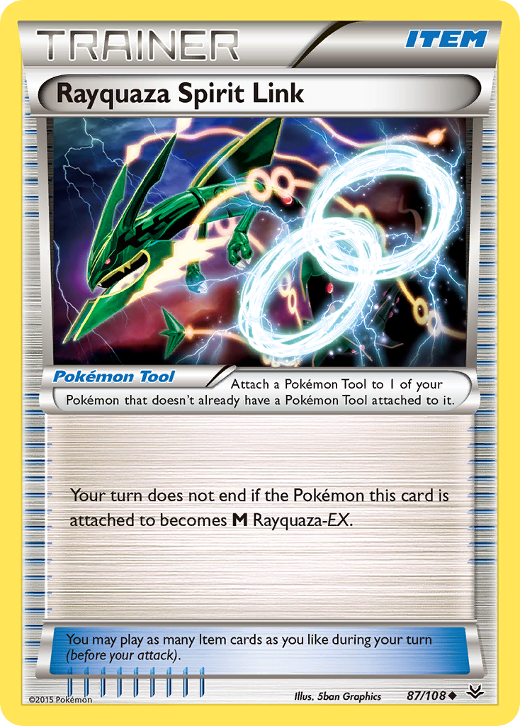 Rayquaza Spirit Link (87/108) [XY: Roaring Skies] | Devastation Store