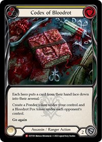 Codex of Bloodrot [OUT159] (Outsiders)  Cold Foil | Devastation Store