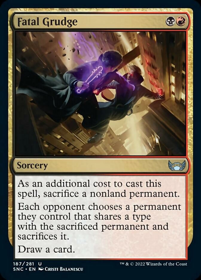 Fatal Grudge [Streets of New Capenna] | Devastation Store