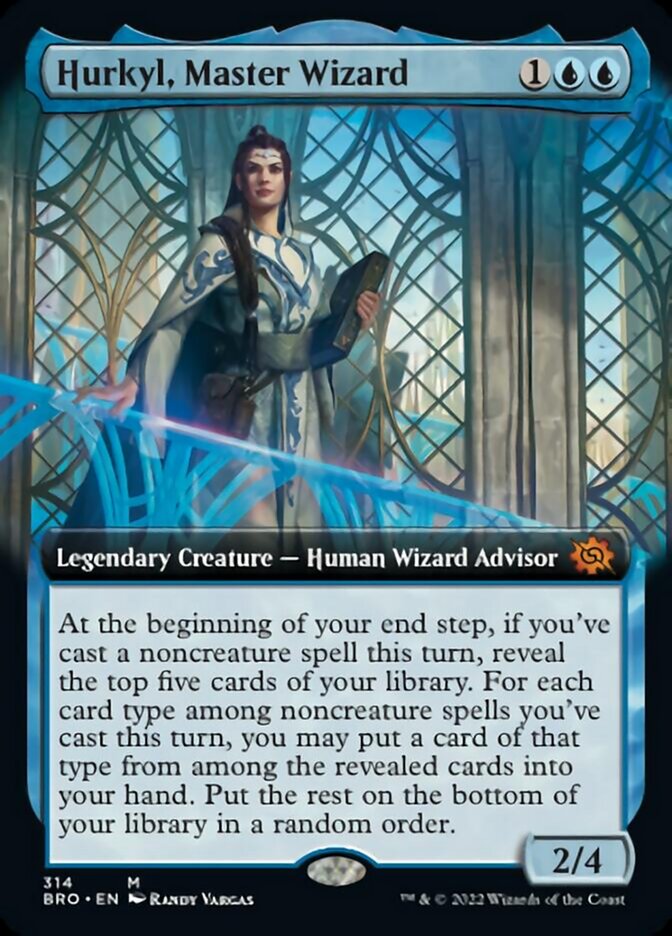 Hurkyl, Master Wizard (Extended Art) [The Brothers' War] | Devastation Store