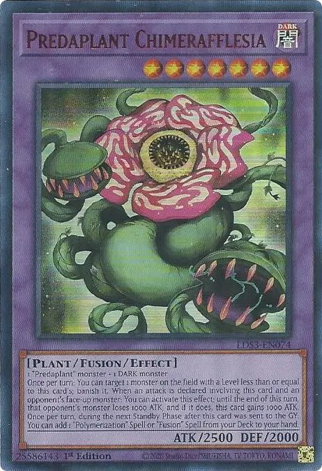 Predaplant Chimerafflesia (Red) [LDS3-EN074] Ultra Rare | Devastation Store