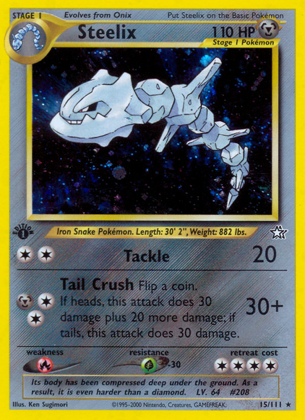 Steelix (15/111) [Neo Genesis 1st Edition] | Devastation Store