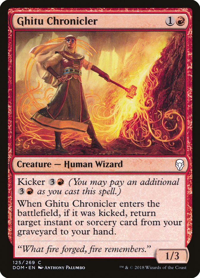 Ghitu Chronicler [Dominaria] | Devastation Store