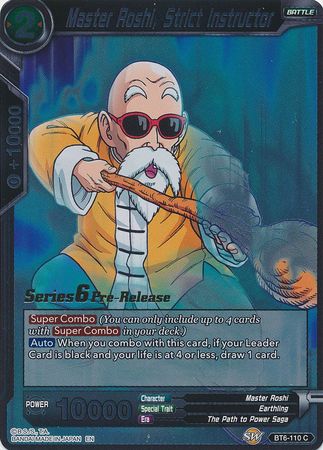 Master Roshi, Strict Instructor [BT6-110_PR] | Devastation Store