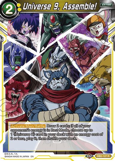 Universe 9, Assemble! (Reprint) (DB2-127) [Battle Evolution Booster] | Devastation Store