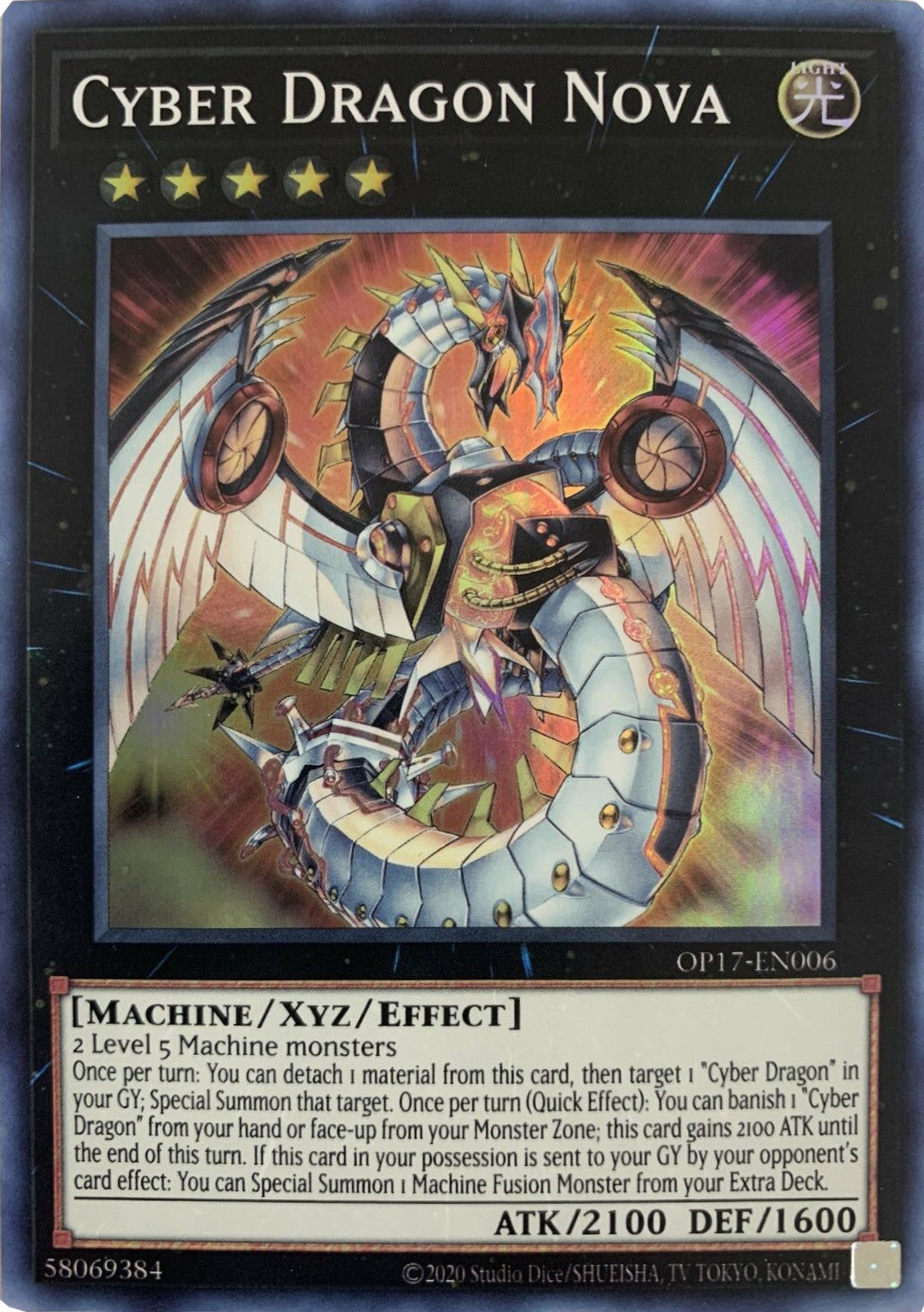 Cyber Dragon Nova [OP17-EN006] Super Rare | Devastation Store