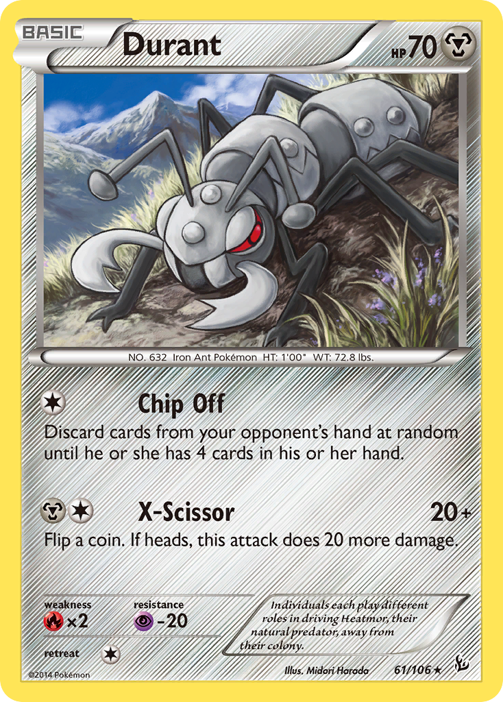 Durant (61/106) [XY: Flashfire] | Devastation Store