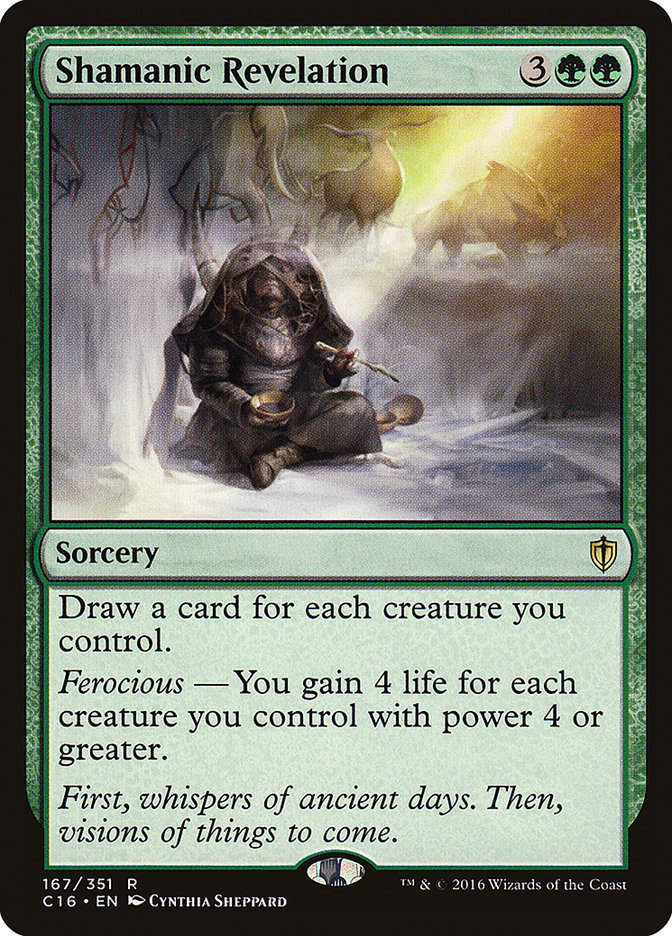 Shamanic Revelation [Commander 2016] | Devastation Store