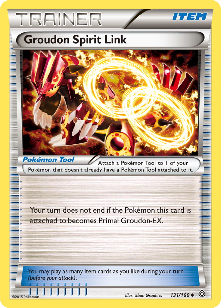 Groudon Spirit Link (131/160) [XY: Primal Clash] | Devastation Store