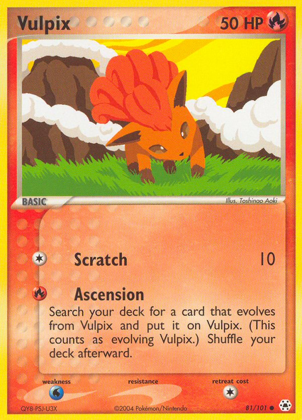 Vulpix (81/101) [EX: Hidden Legends] | Devastation Store